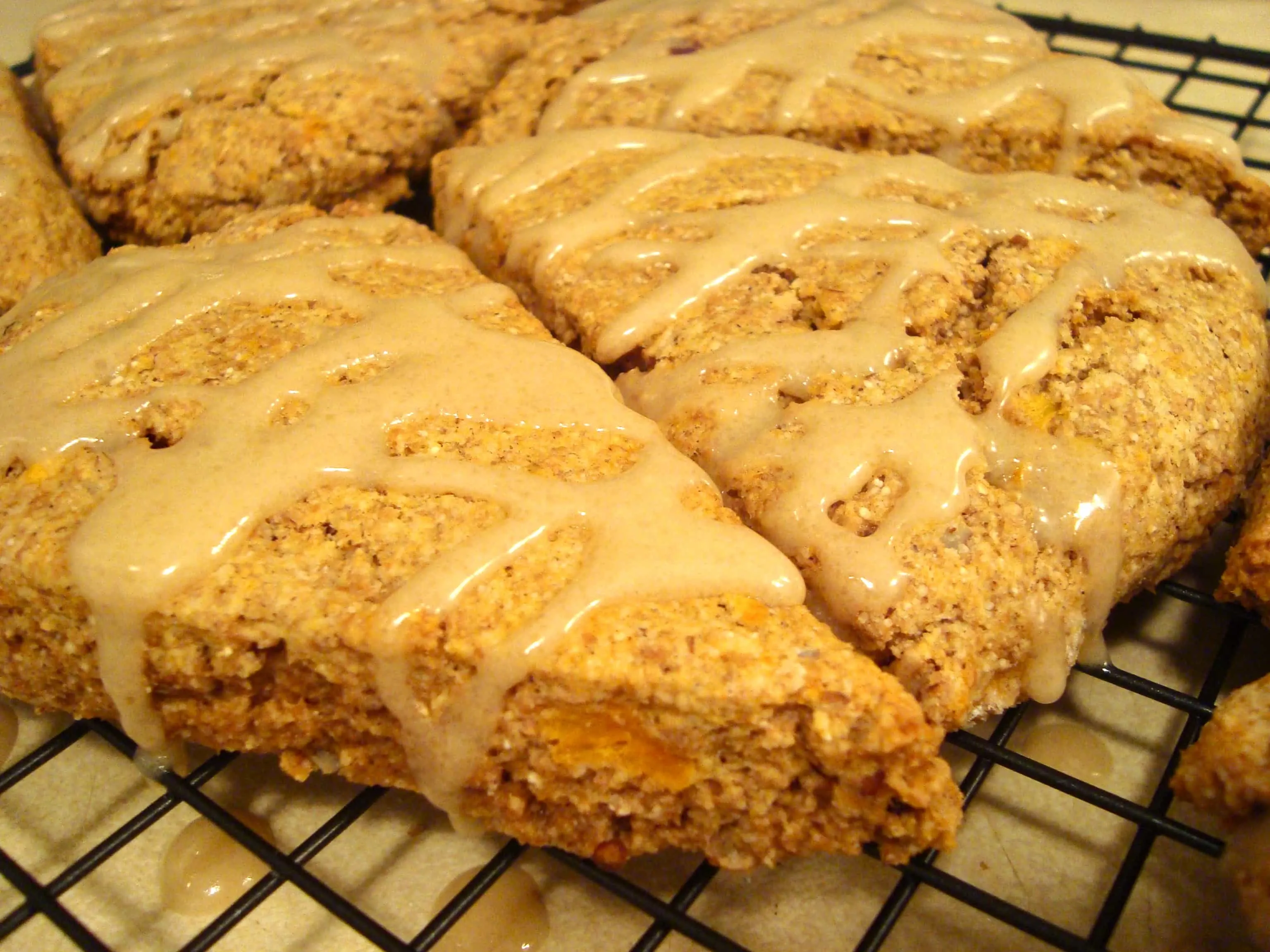 Whole wheat sweet potato scones