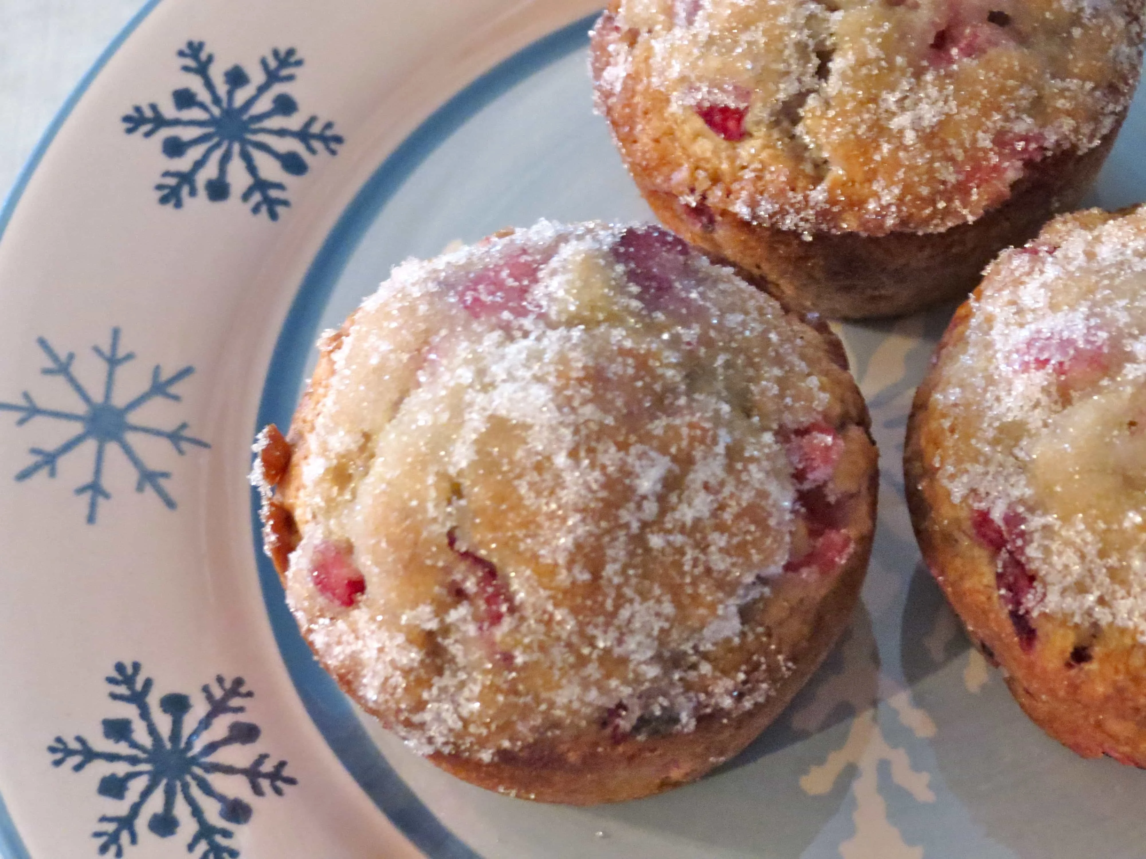 Sparkling Cranberry Muffins