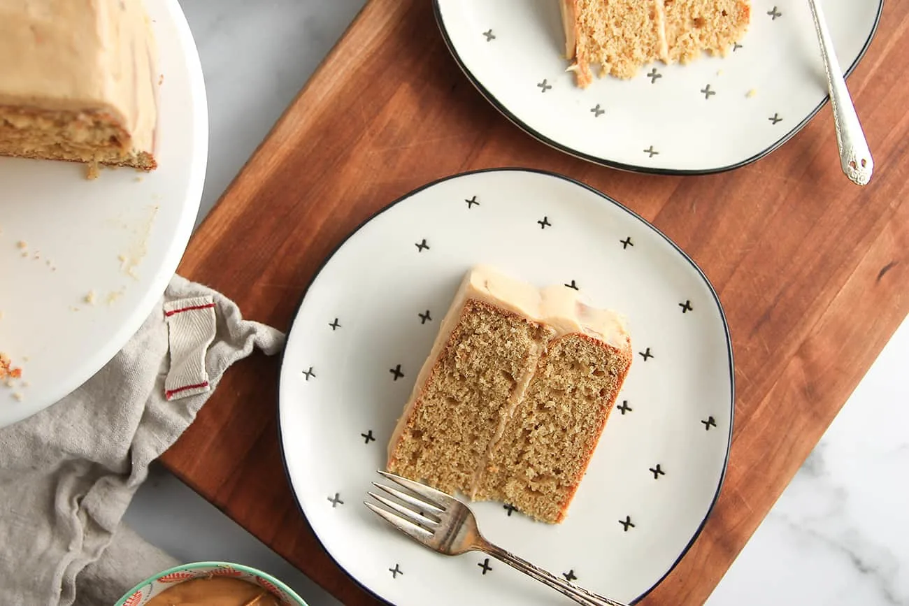 Serve a slice of Peanut Butter Cake to anyone who loves peanut butter!