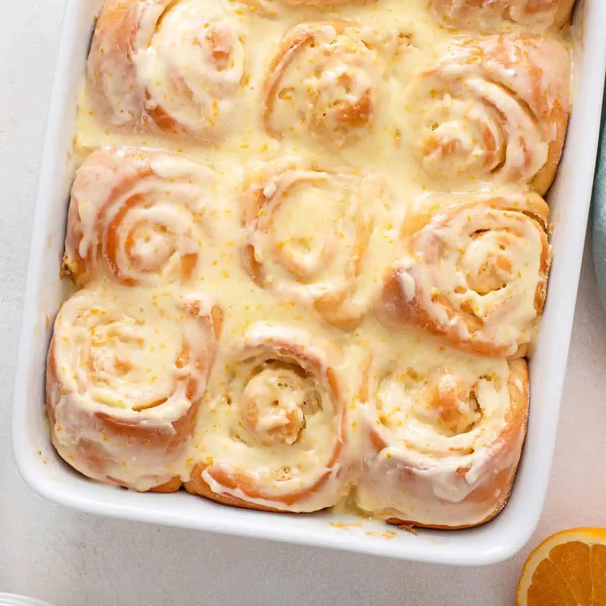 Frosted Orange Rolls