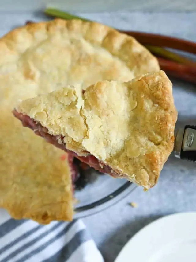 The Best Rhubarb Pie