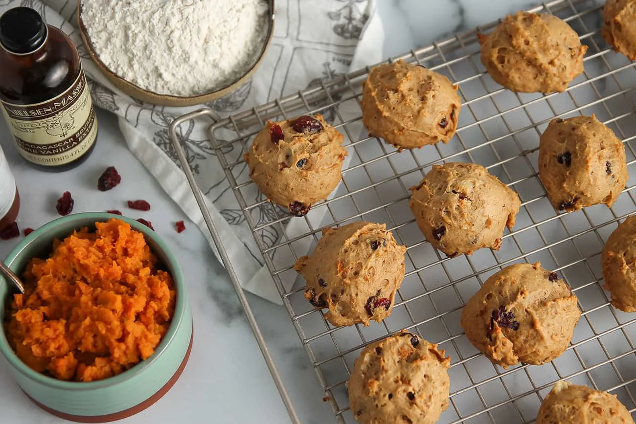 Easy-to-make Sweet Potato Cookies will be your new favorite cookie recipe.
