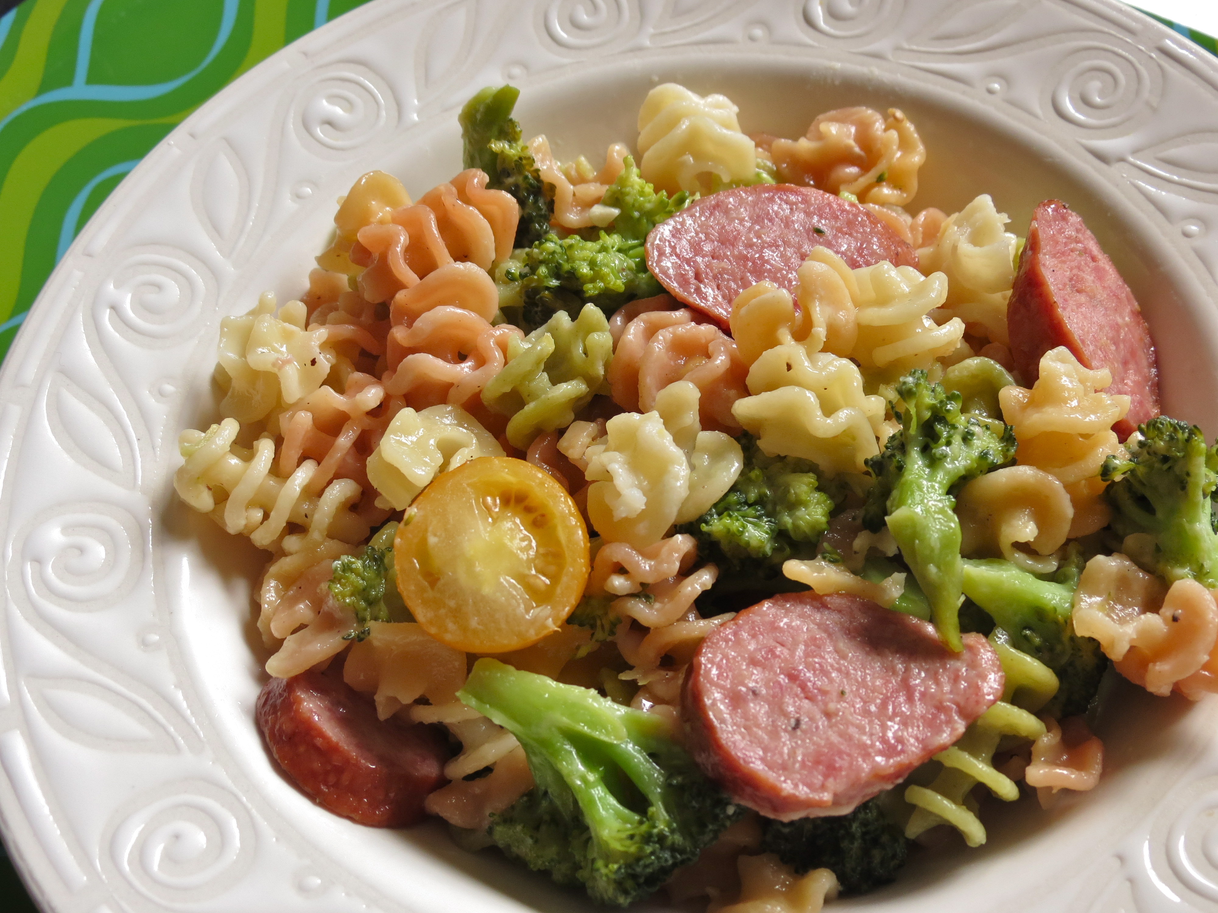 Mascarpone Pasta With Smoked Sausage And Broccoli Stephie Cooks,How To Dispose Of Cooking Oil
