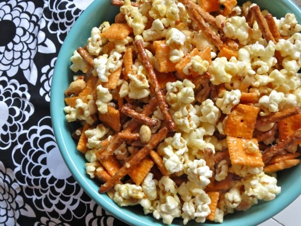 Kitchen Sink Caramel Corn: Guest Post on Around My Family Table