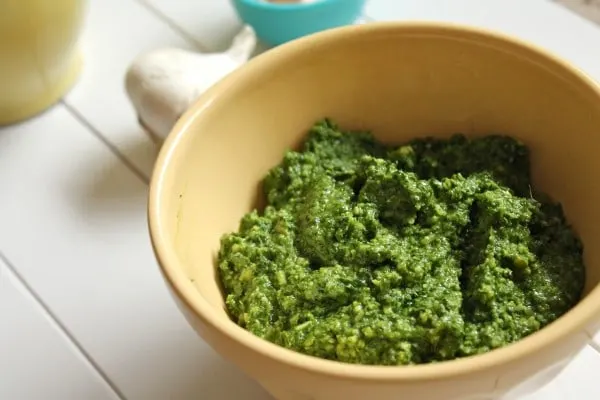 Spinach and Kale Pesto