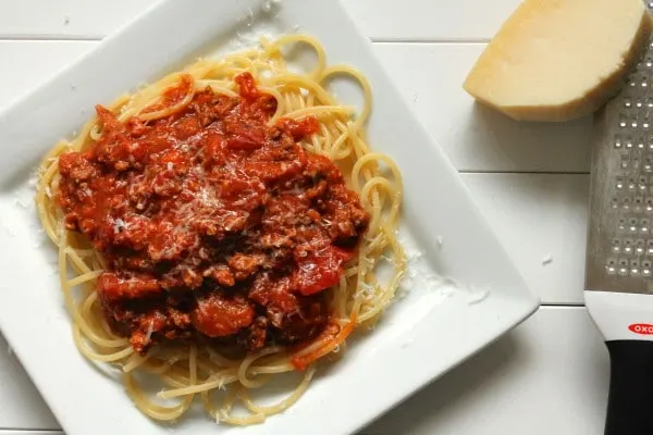 Easy Meaty Spaghetti Sauce