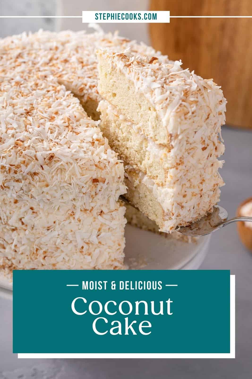 Coconut Cake Stephie Cooks