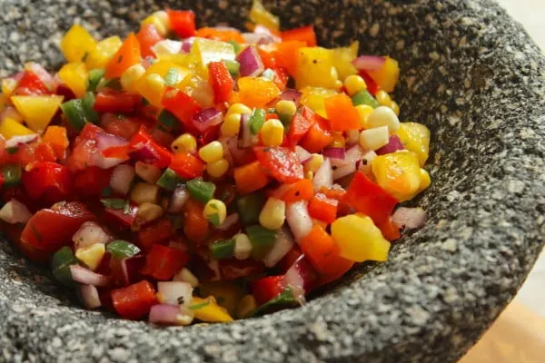 four pepper salsa