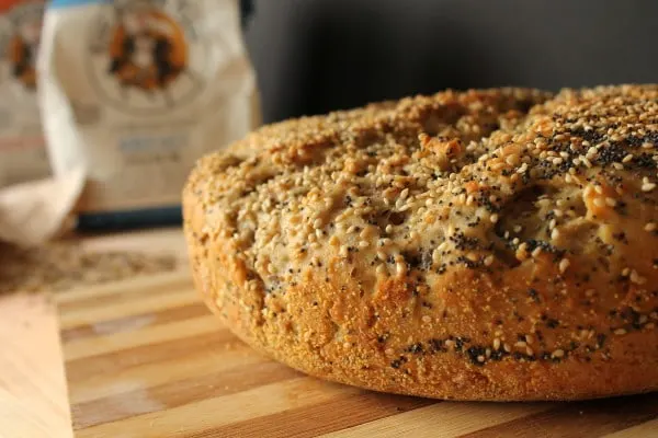 Multi-grain sourdough boule