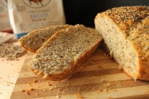 Multi-Grain Sourdough Boule {And a King Arthur Flour Giveaway!}