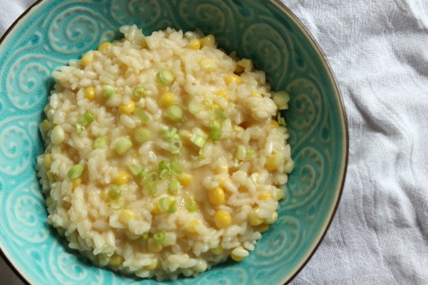Sweet Corn Risotto