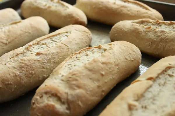 Sourdough Cracked Wheat Rolls