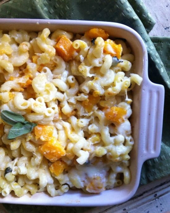 {Friends First with A Cedar Spoon} Butternut Squash and Sage Mac & Cheese