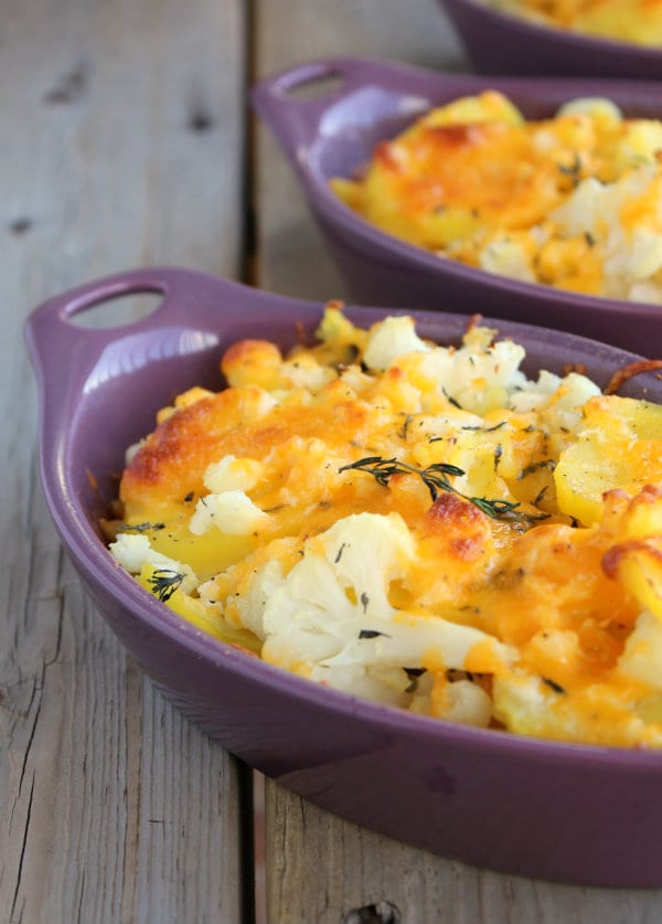 rachel cooks cauliflower potato bake