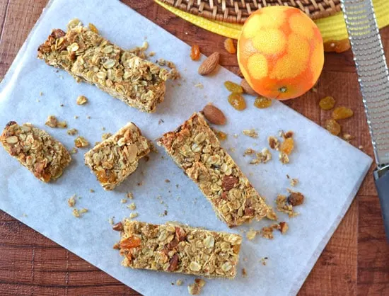 {Friends First with The Law Student’s Wife} Orange Almond Granola Bars