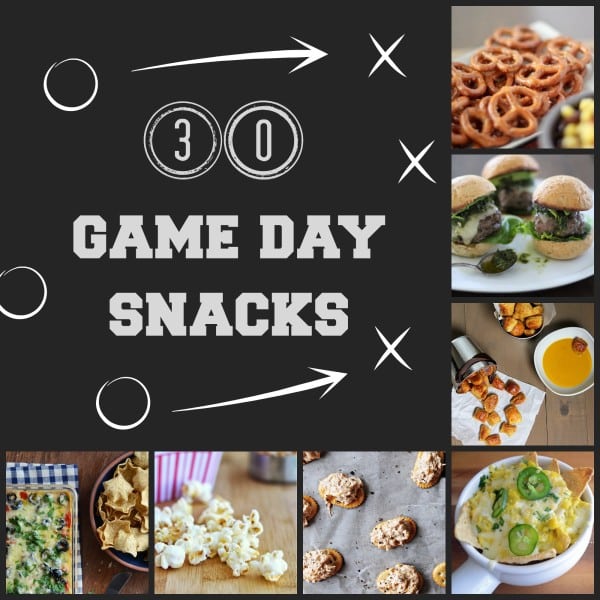 30 Game Day Snacks