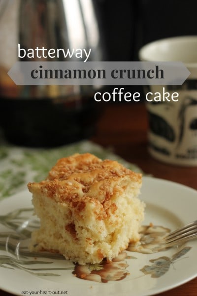 Batterway Cinnamon-Crunch Coffee Cake