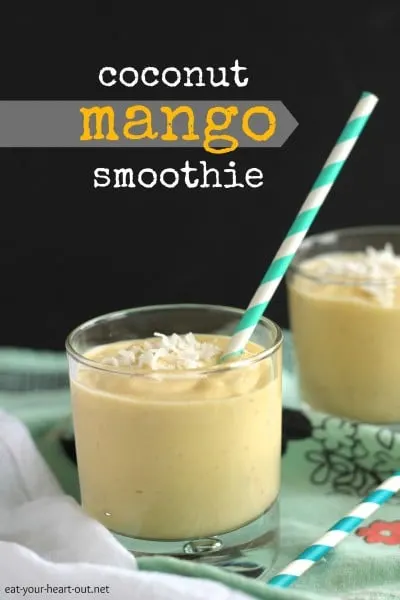 Coconut Mango Smoothie