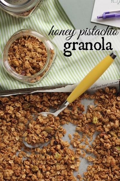 Honey Pistachio Granola