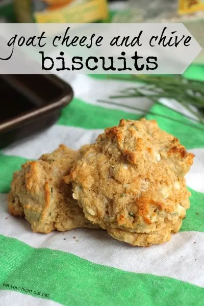 Goat Cheese and Chive Biscuits