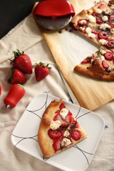 Strawberry and Goat Cheese Flatbread