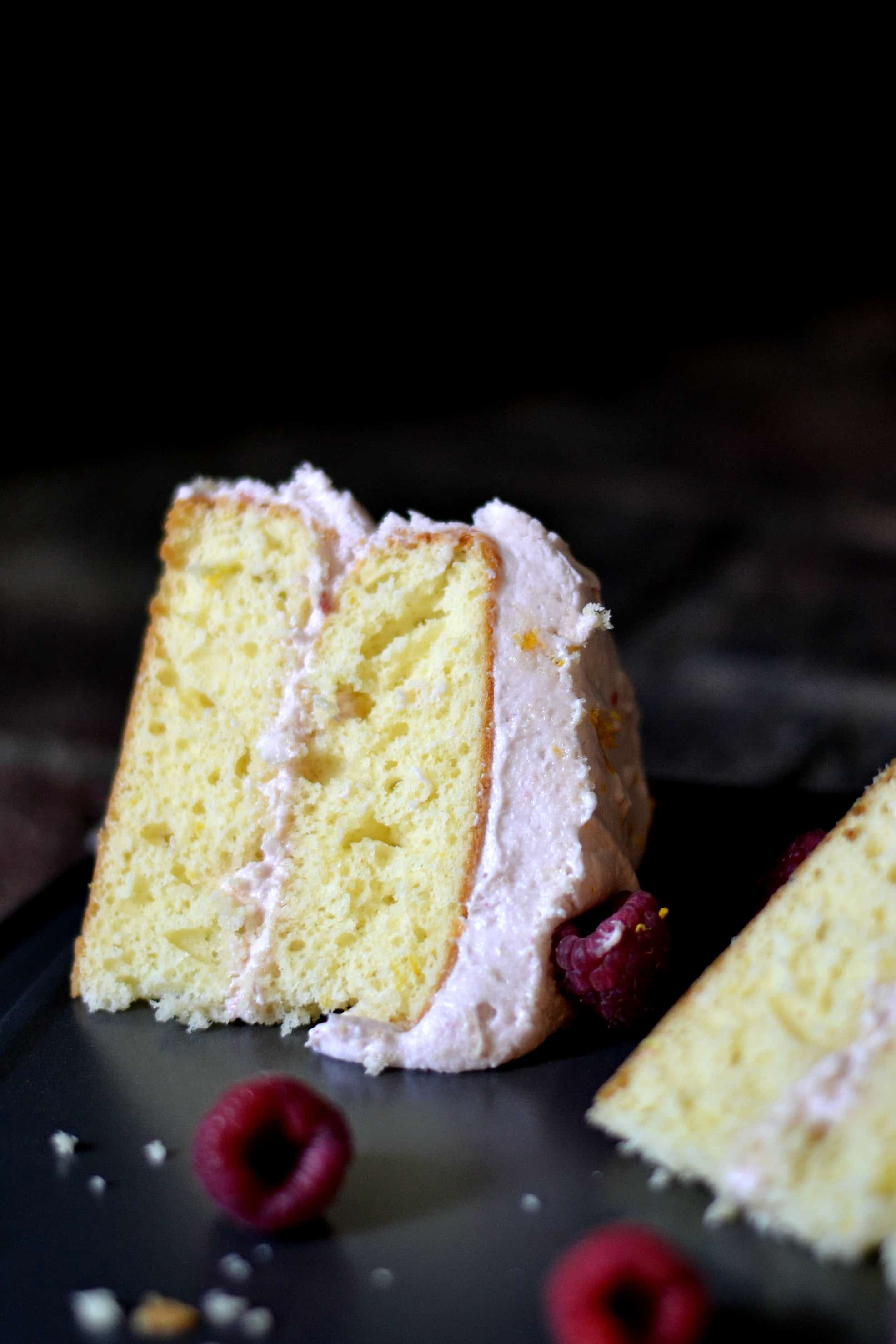 {Friends First with Bakeaholic Mama} Buttermilk Cake with Raspberry Buttercream