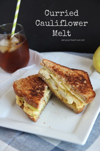 Curried Cauliflower Melt