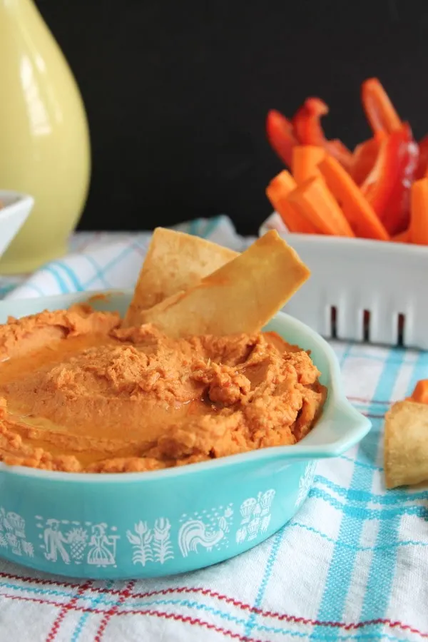 Sun-Dried Tomato Hummus