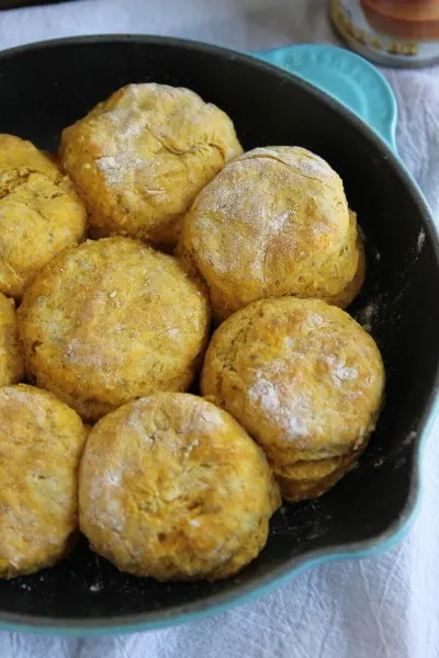 Pumpkin Sage Biscuits