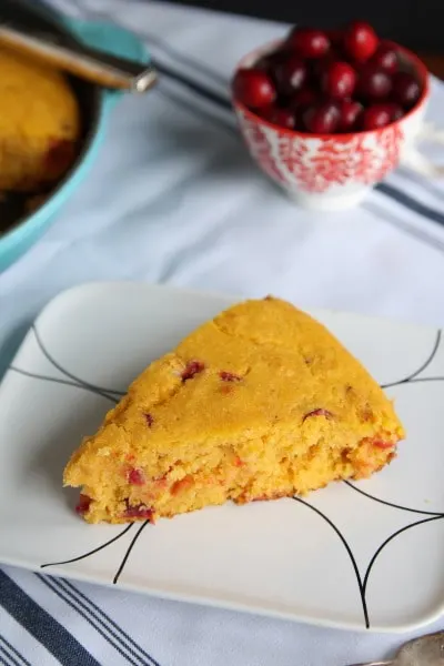 Cranberry Pumpkin Cornbread