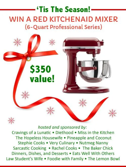 Win a KitchenAid Stand Mixer!