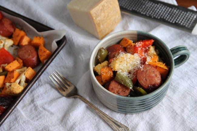 Smoked Sausage and Roasted Vegetables
