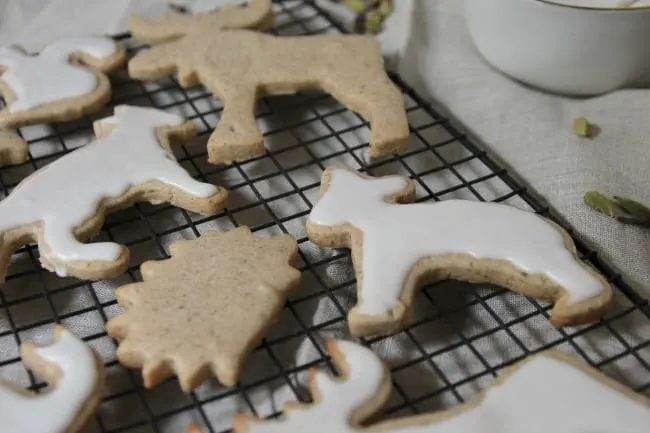 Chai Sugar Cookies are made from a no-chill dough for a quick and delicious cookie recipe