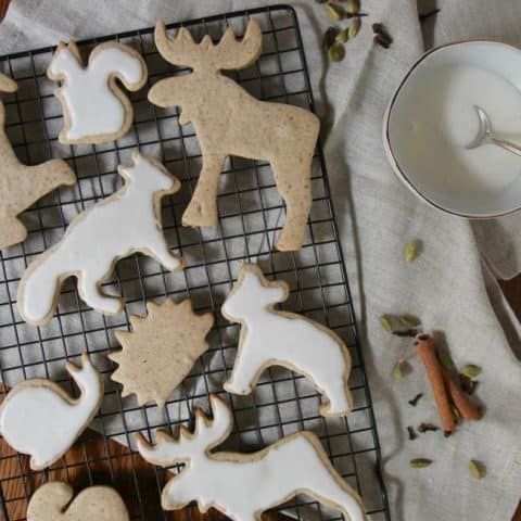 Chai Sugar Cookies are a spicy take on traditional holiday sugar cookies