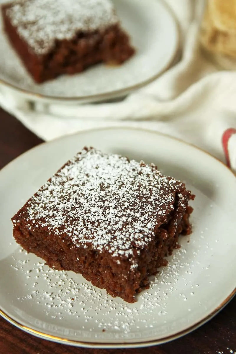 Moist and flavorful Gingerbread Cake is packed with two types of ginger.