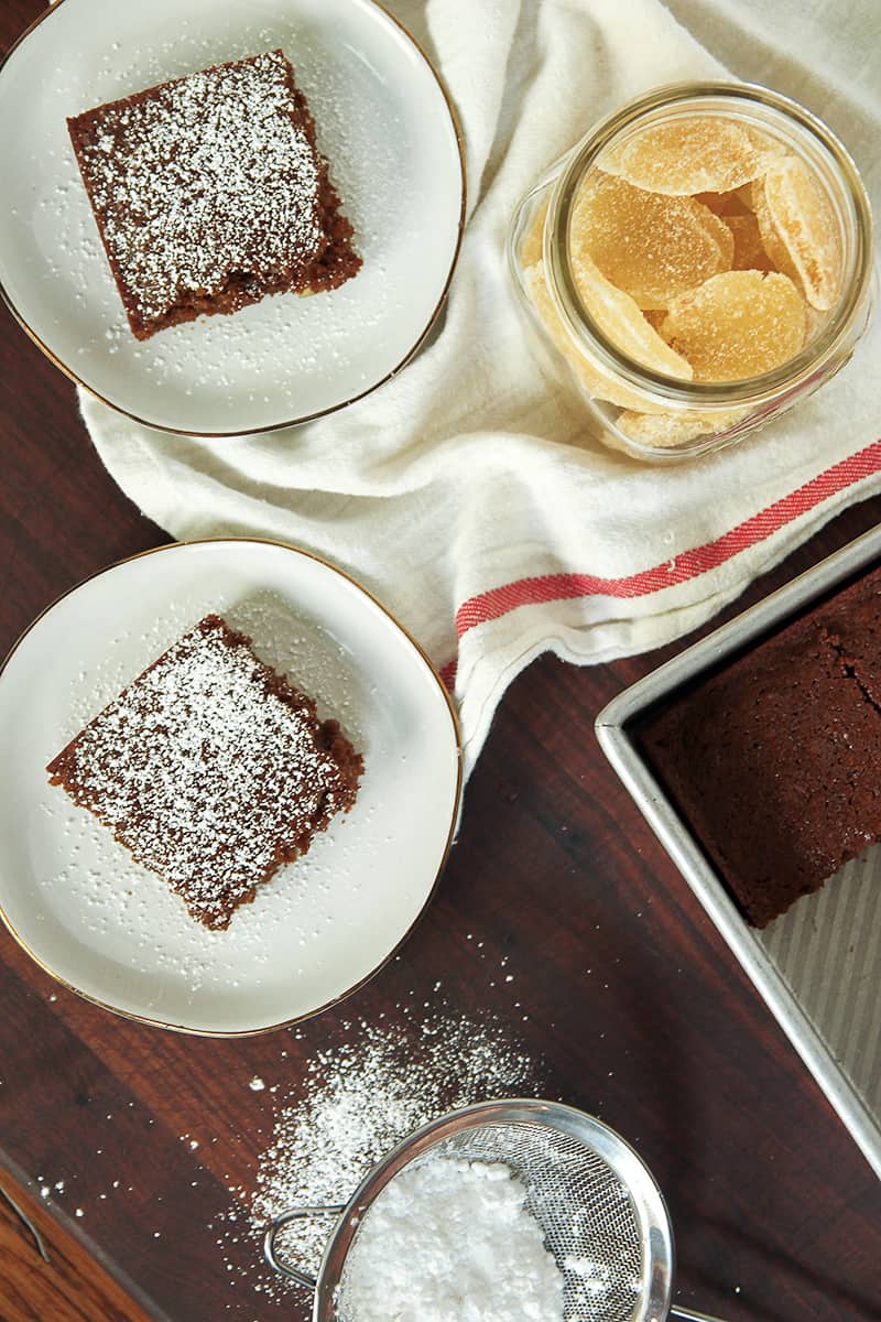 Double Gingerbread Cake is moist and flavorful, packed with two types of ginger