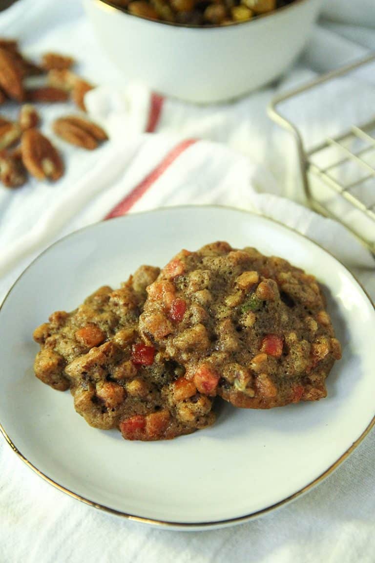Fruitcake Cookies Chewy, fruity spice cookies Stephie Cooks