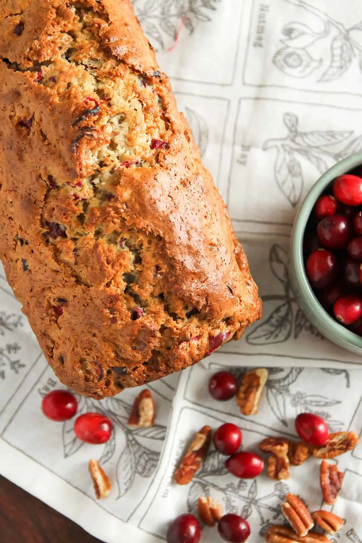 Cranberry Nut Bread is tart and sweet, and so easy you’ll want to make it again and again.