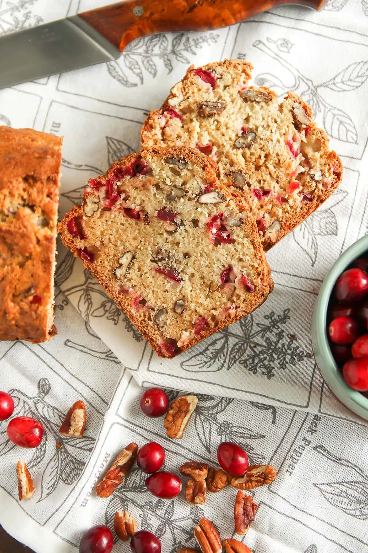 Cranberry Nut Bread is a tart and sweet quick bread you’ll want to make again and again.