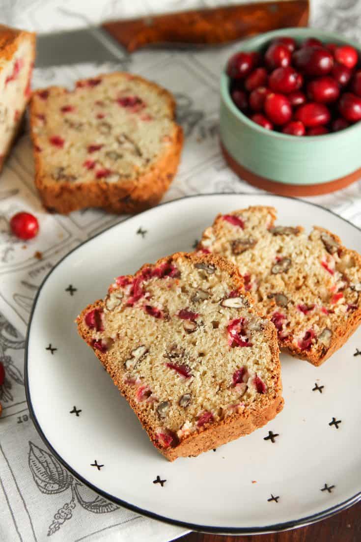 Cranberry Nut Bread Delicious holiday quick bread Stephie Cooks