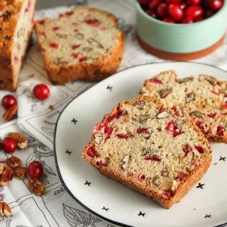 Cranberry Nut Bread is full of fresh cranberries and pecans. This is an easy quick bread you’ll want to make again and again.