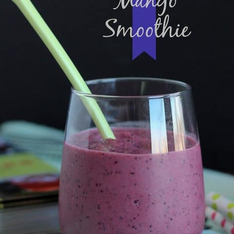 Blueberry Mango Smoothie