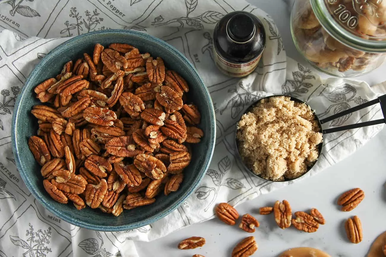 Creamy and sweet Pecan Pralines are easy to make at home