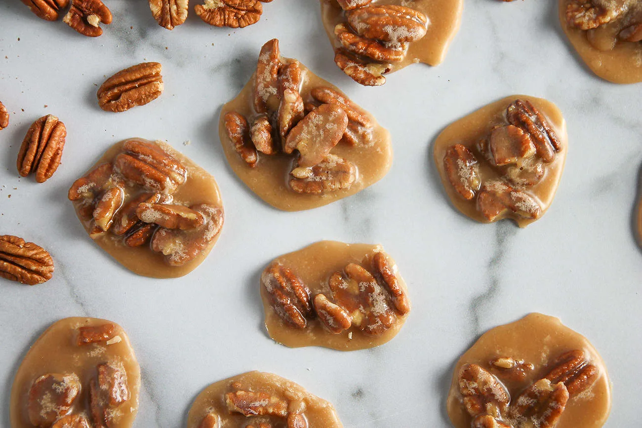 Pecan Pralines are a sweet and creamy New Orleans pecan candy
