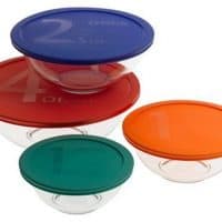 Pyrex 8-Piece Mixing Bowl Set
