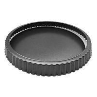 Nonstick Heavy Duty Tart Pan With Removable Bottom, 10-inch 