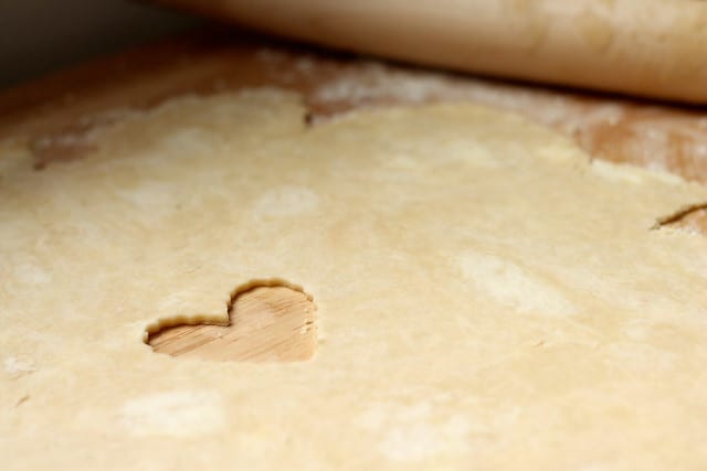 Pie Crust Cutter, Heart Design 