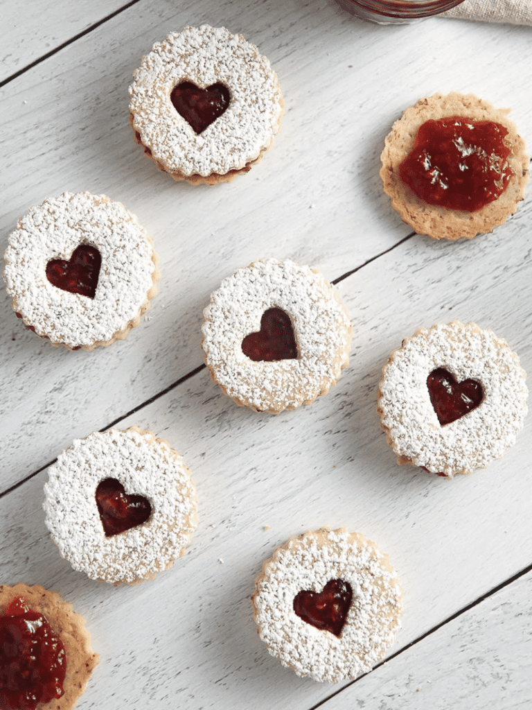 Perfect Raspberry Linzer Cookies