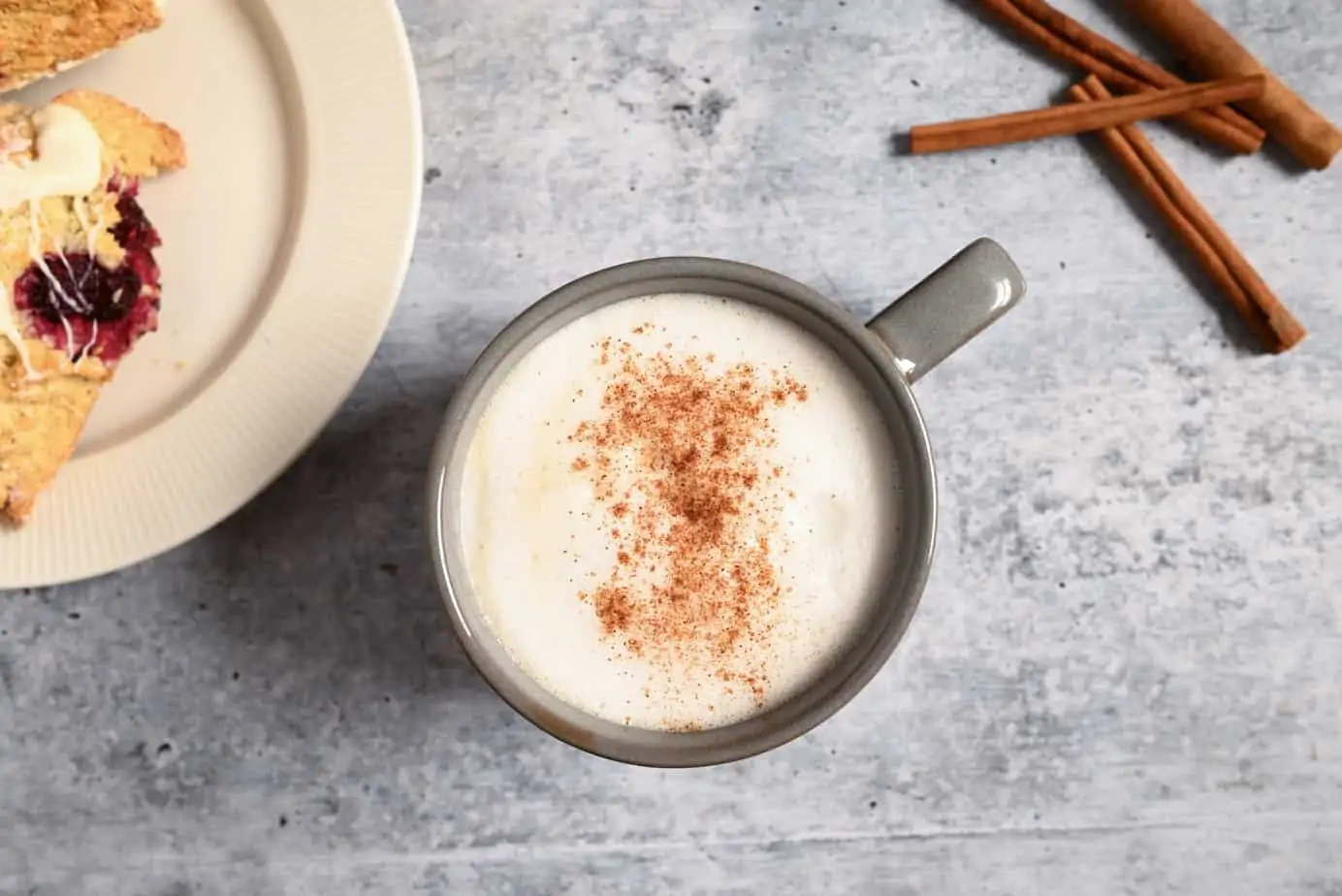 Iced Chai Latte with Homemade Chai Concentrate - Baran Bakery