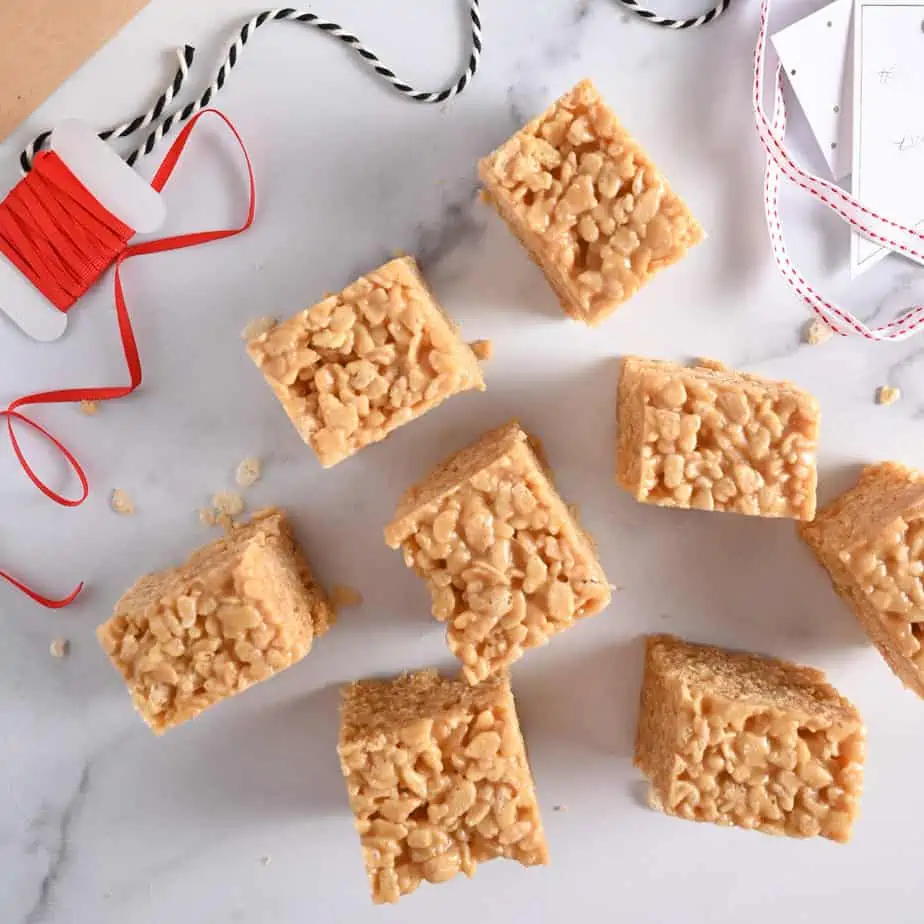 Peanut Butter Rice Krispie Bars